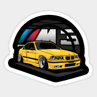 BMW M3 E36 Sticker